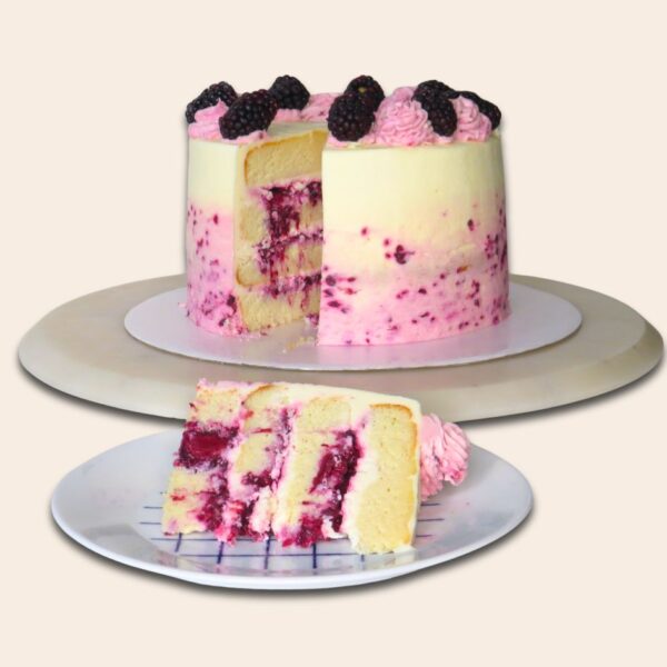 Blackberry Cheesecake Cake